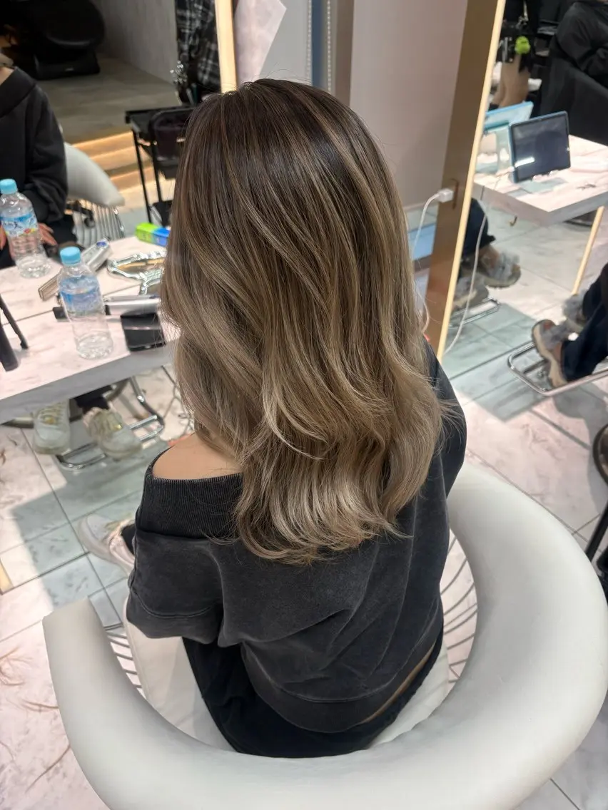 ロング カラー ヘアカラー 北九州①の艶髪師♥️ ♣️♦️♠️翔大のヘアスタイル