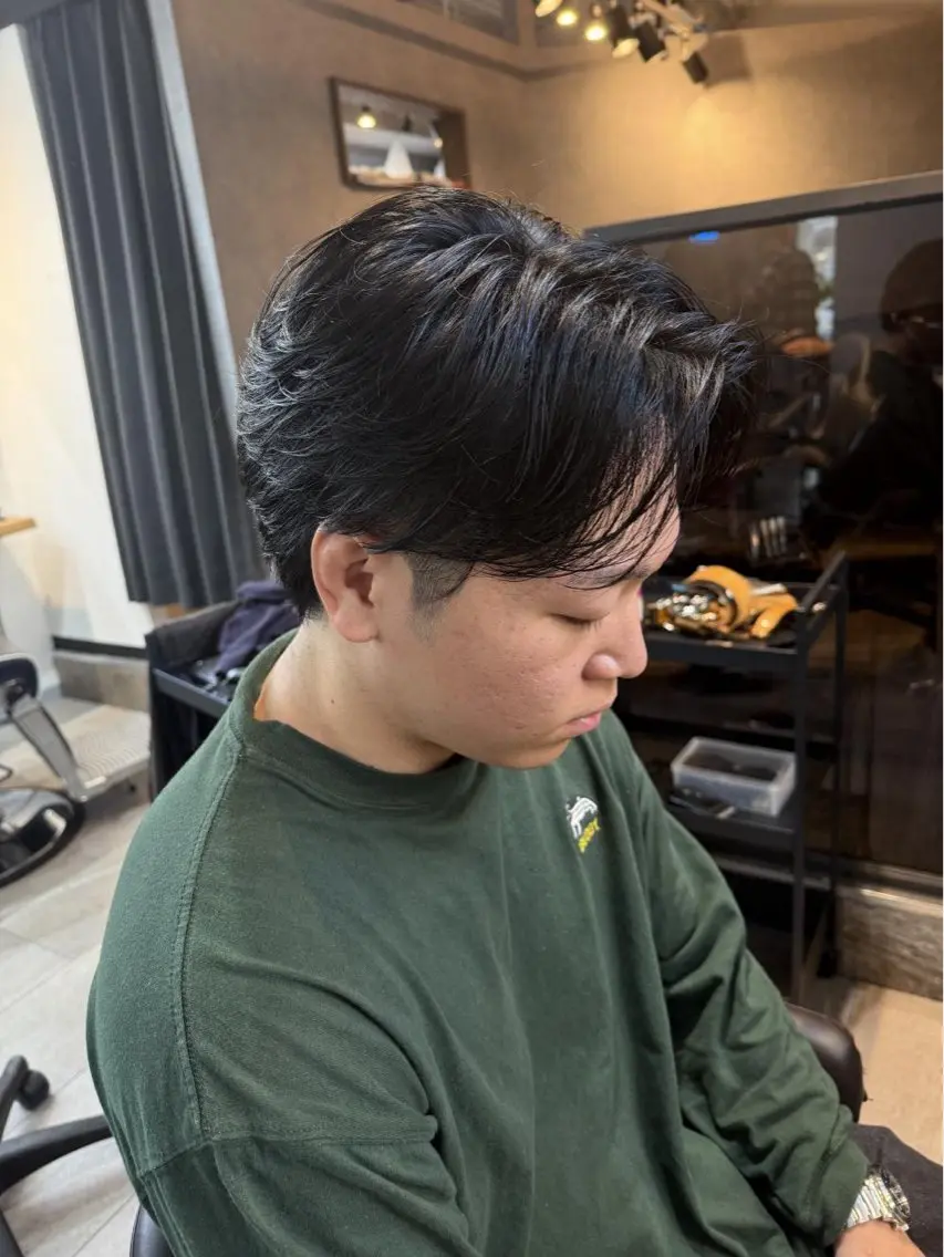 ショート パーマ メンズ カット パーマ 🔥メンズ特化方🔥 似合わせ💈三宅悠斗のヘアスタイル