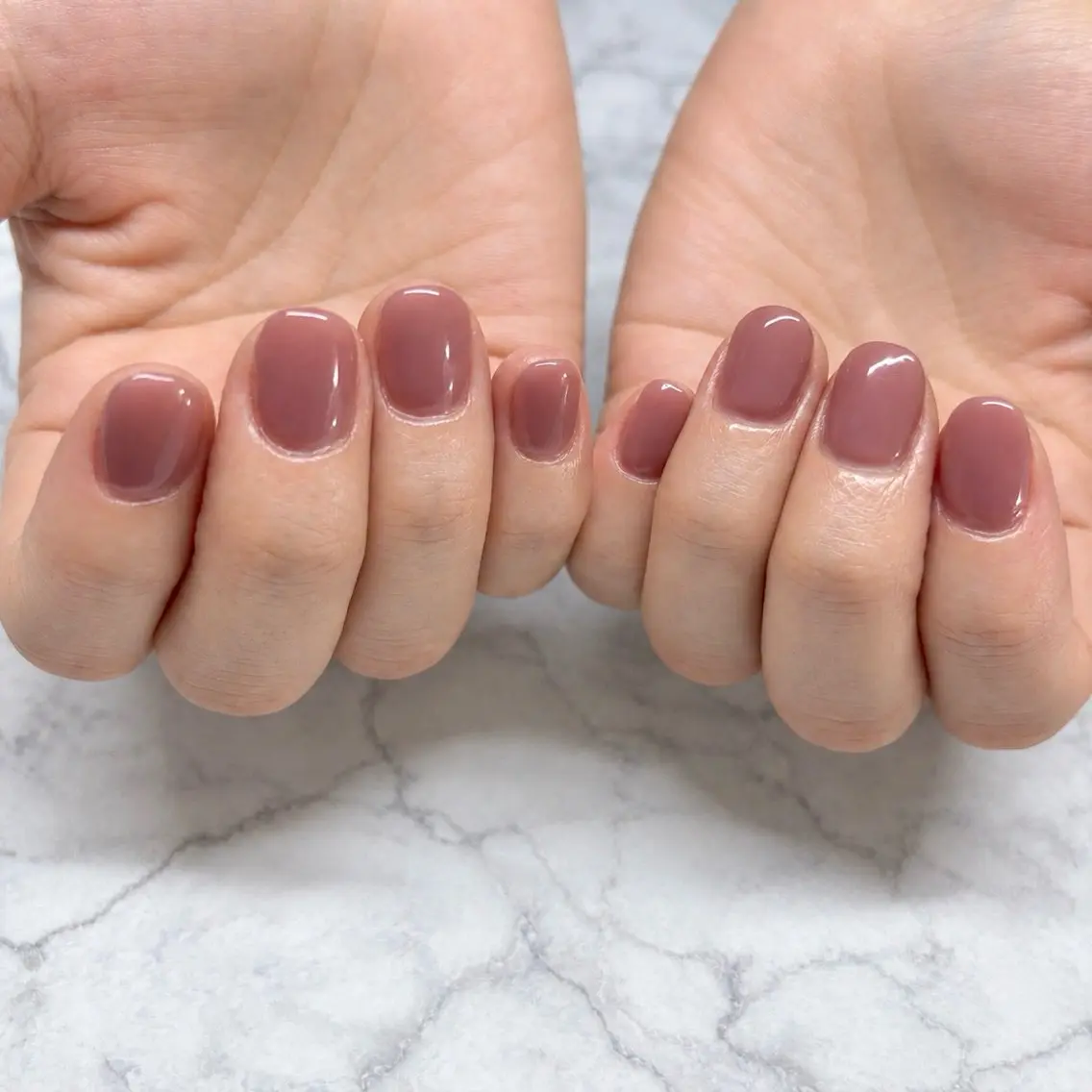 ネイル ワンカラーネイル MYu Beauty Salon MAIのネイルデザイン