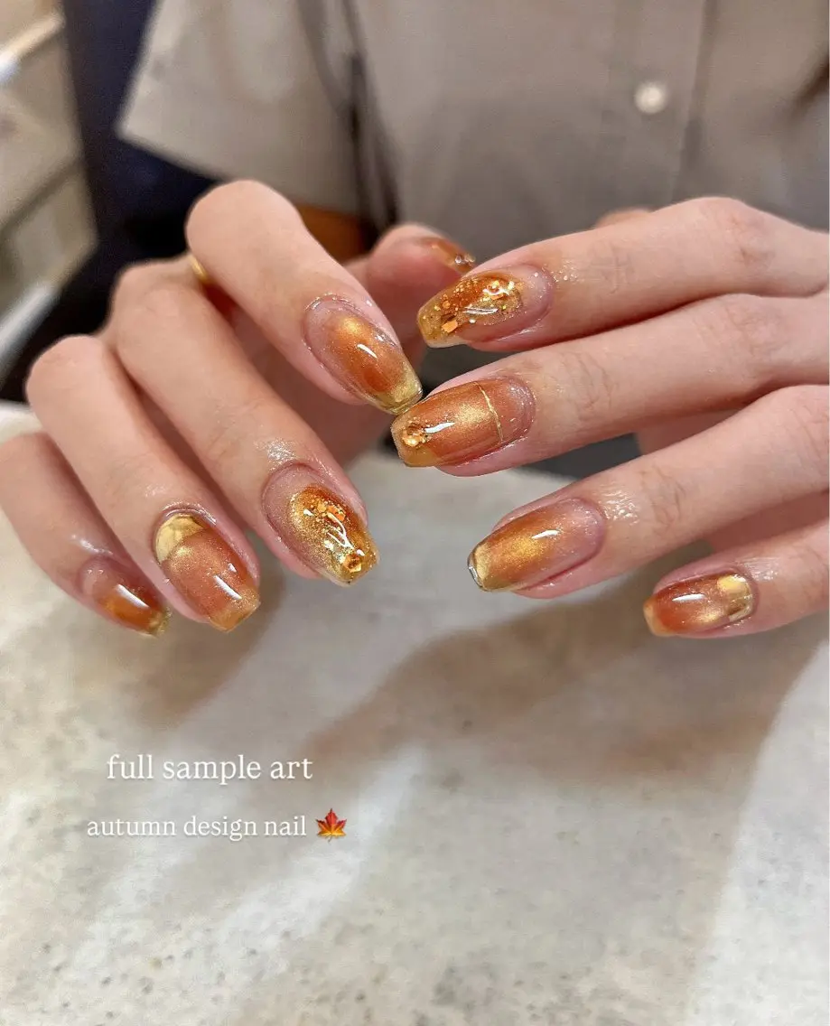 ネイル ニュアンスネイル ハンドネイル r.nailBY α 大阪福島区/岸本🧸のネイルデザイン