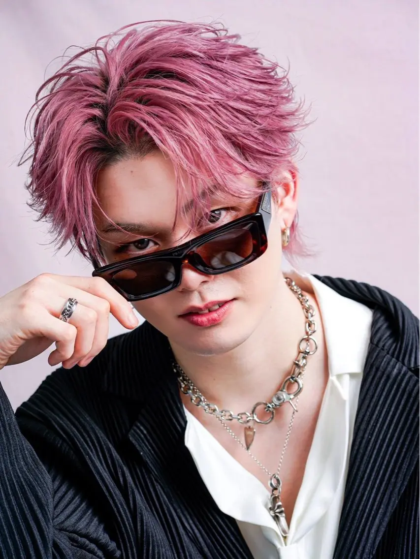 ショート ヘアカラー トリートメント 角戸 嵐のヘアスタイル