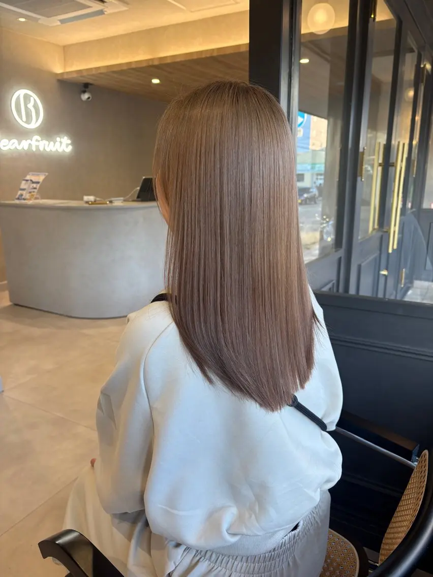 セミロング ✨NEW OPEN/ 美髪矯正/山田千里✨のヘアスタイル