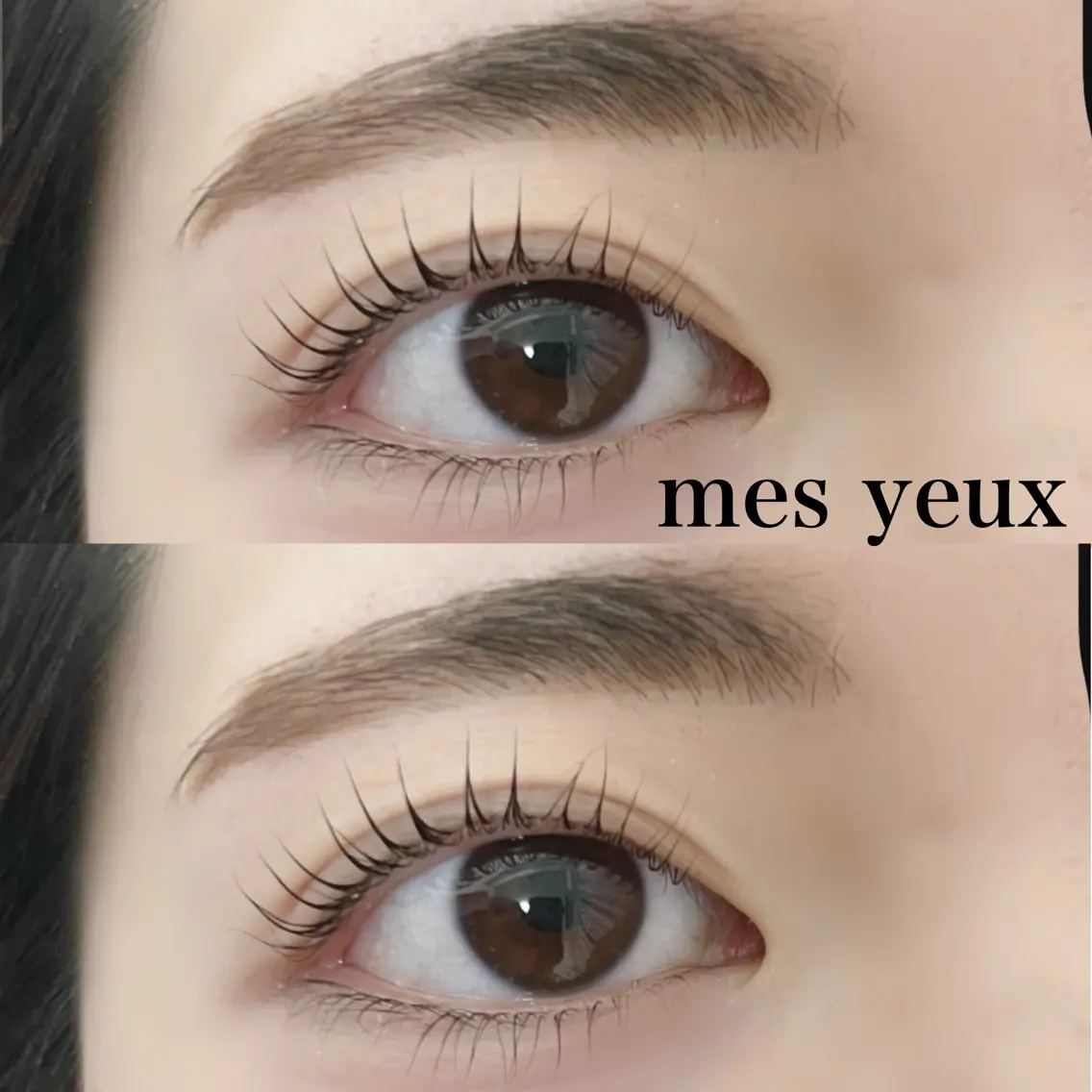 マツエク・マツパ 下まつげエクステ 一重×まつ毛パーマ ワックス脱毛 眉カット mes yeux eye salon.の眉毛・アイブロウイメージ