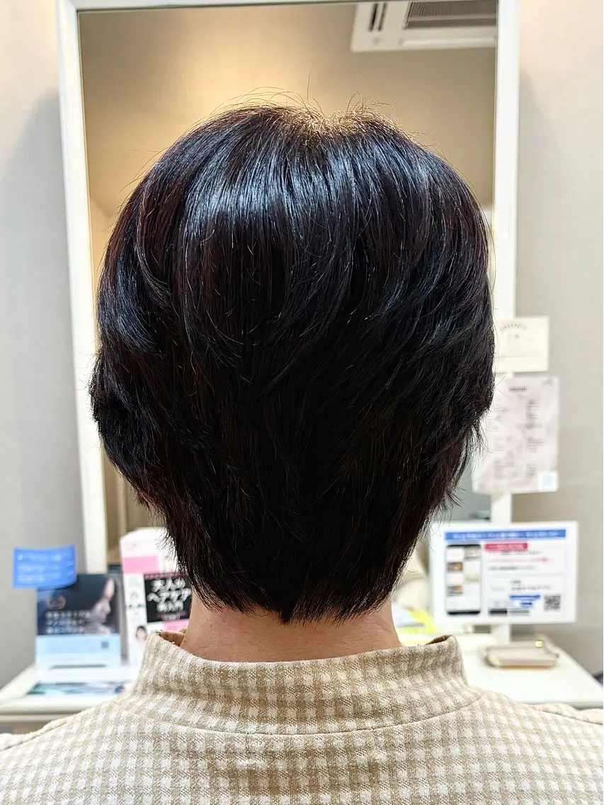 ショートカットモデルの写真