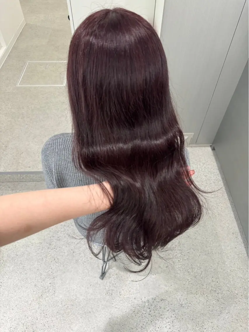 カラー girly❤︎暖色ヘ ア➰🎀HINANOのヘアスタイル
