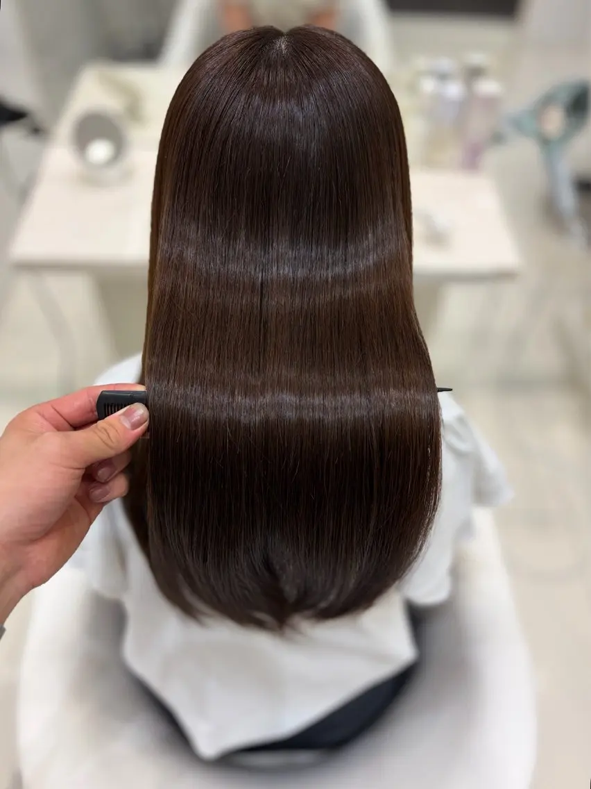 ロング 髪質改善 トリートメント 酸熱トリートメント トリートメント COA PLUS 千葉/はや/髪質改善のヘアスタイル