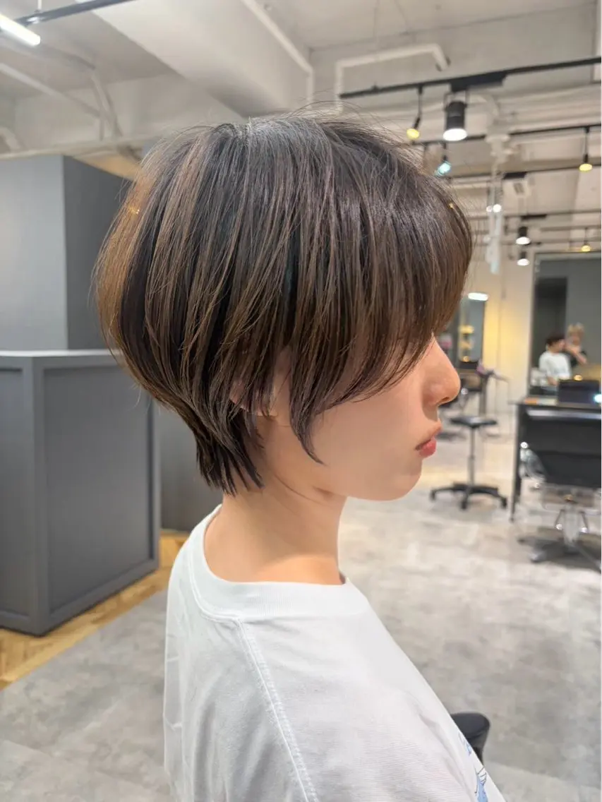 ショート 久保 佳乃のヘアスタイル
