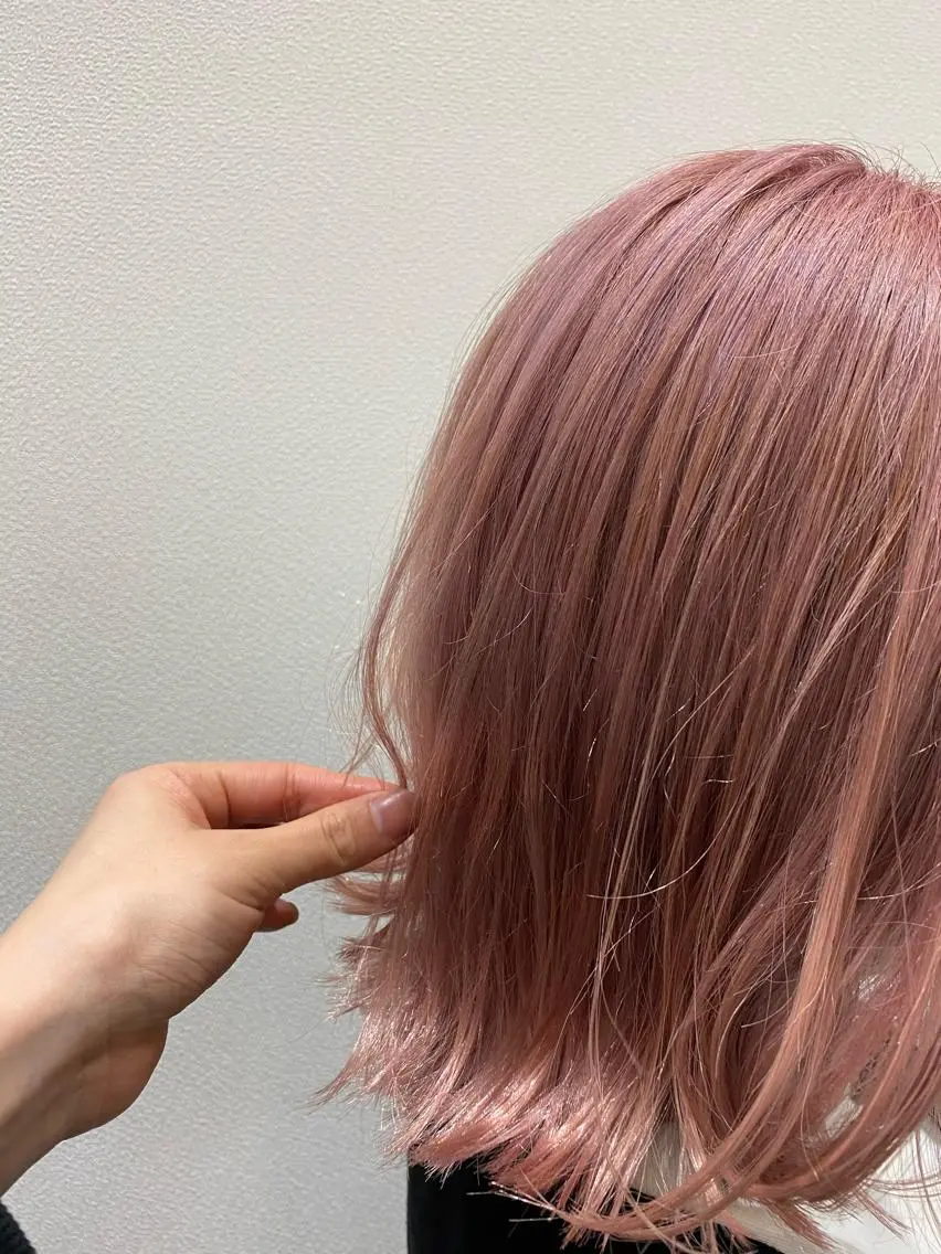 👑人気No.2👑カット+ケアブリーチWカラー+ブロンドプラストリートメントの写真