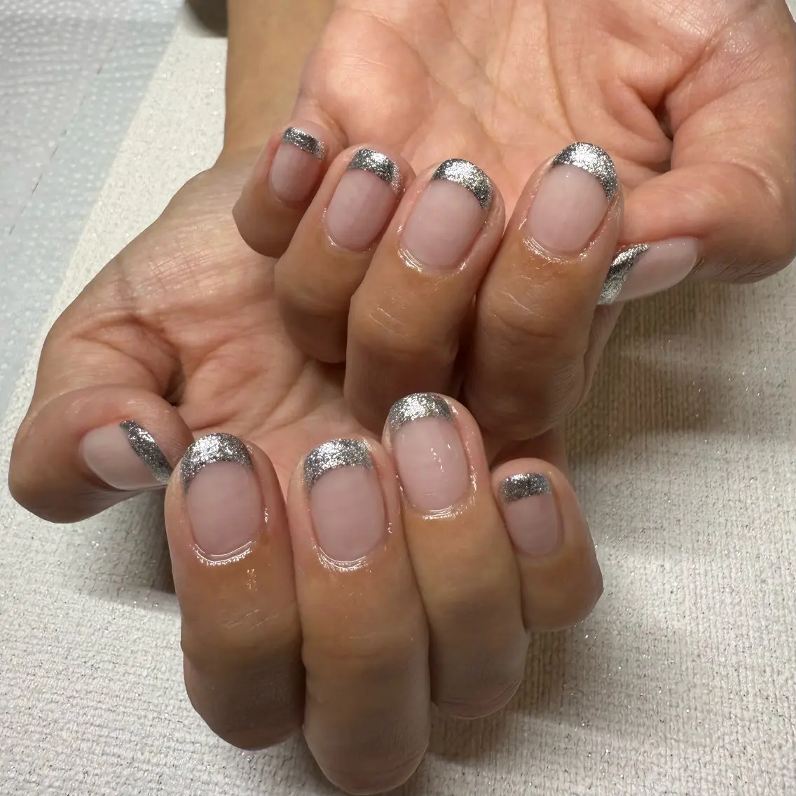 ネイル フレンチネイル Rimie wakitaのネイルデザイン