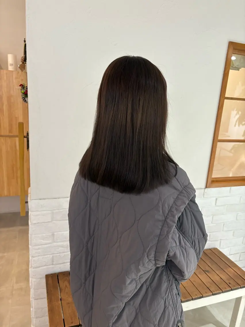カット➕前髪ストレートの写真