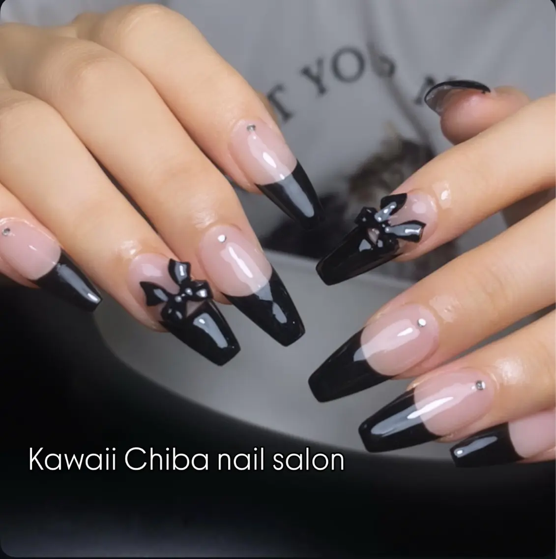 ネイル 長さ出し フレンチネイル ジェルネイル ガーリー 韓国ネイル Kawaii Chiba nailのネイルデザイン
