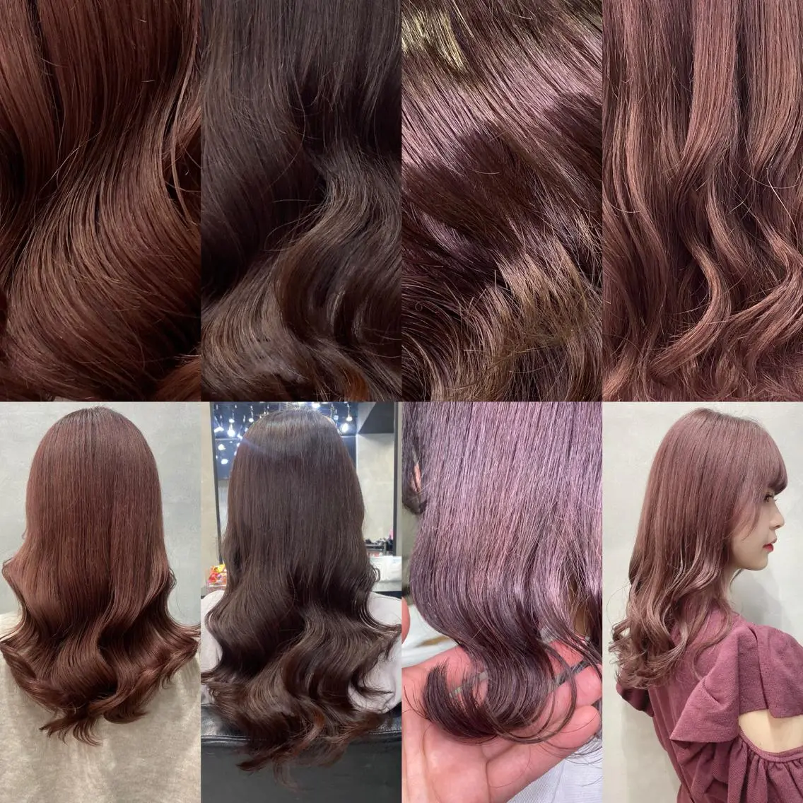 セミロング カラー ヘアアレンジ FAAM Tsuneのヘアスタイル