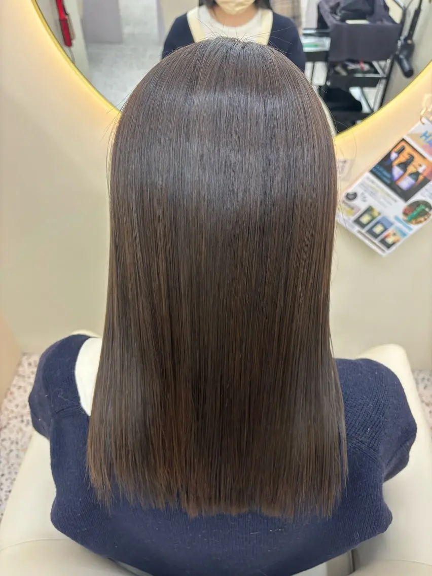 セミロング ULTOWA/銀座 ERIのヘアスタイル