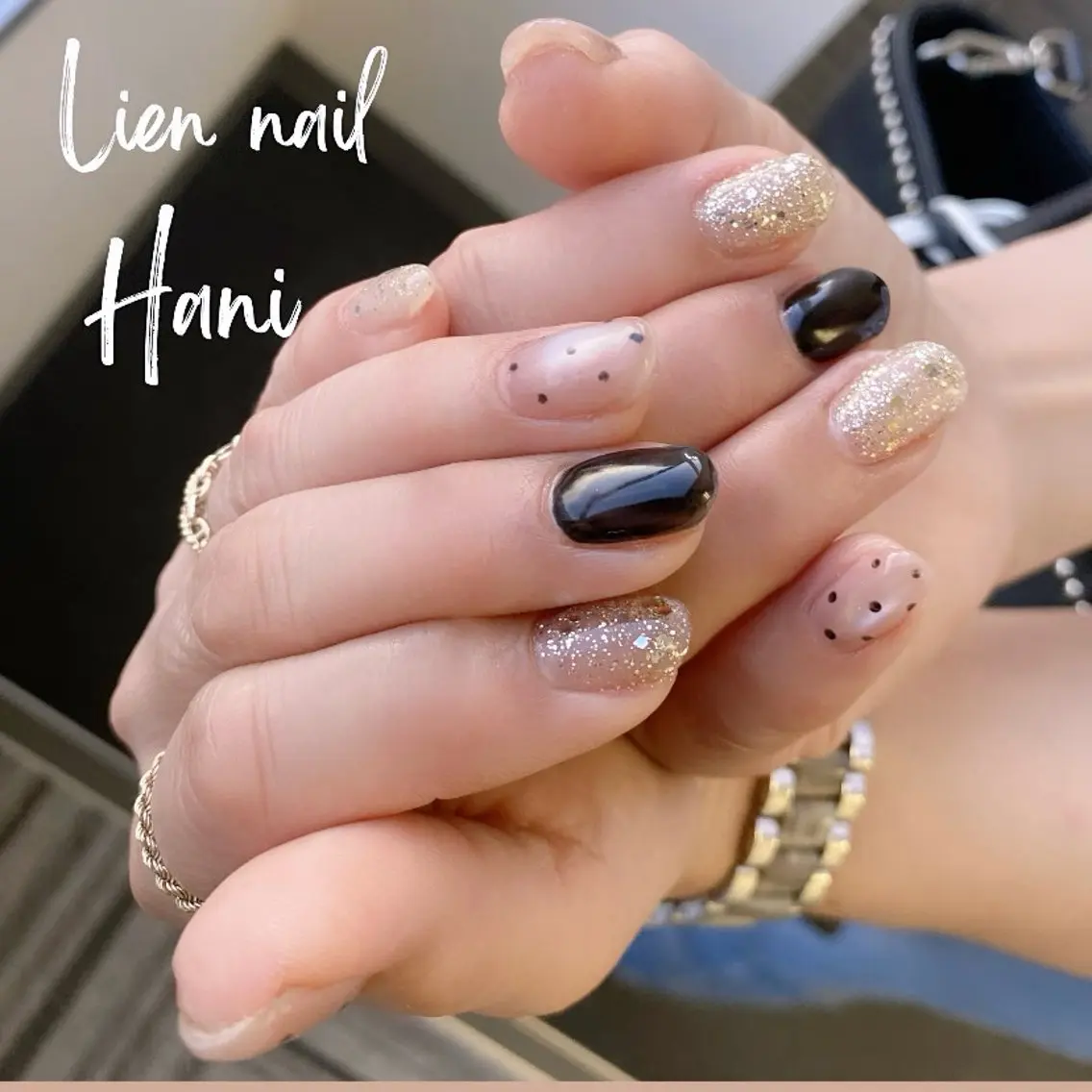 ネイル 持ち込み Lien nail .Haniのネイルデザイン