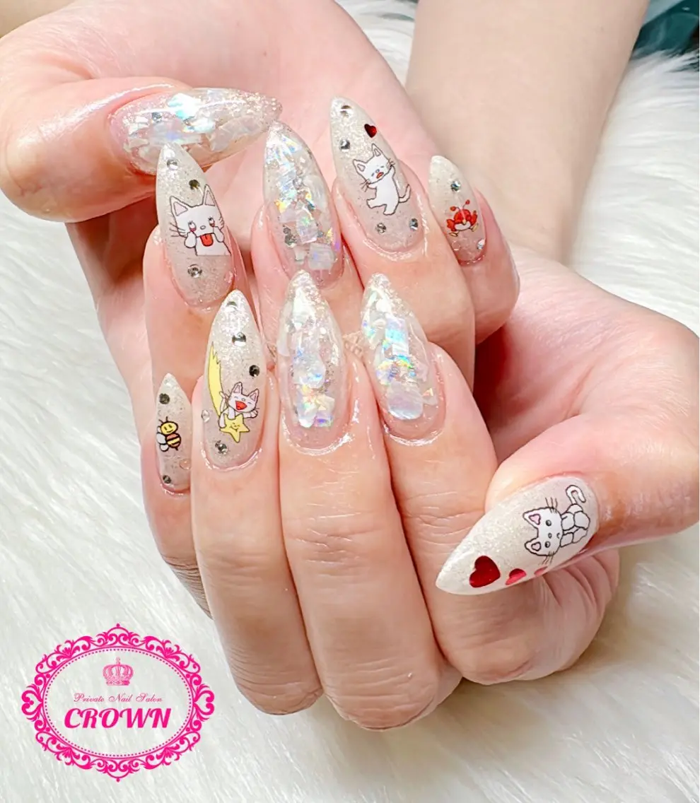 ネイル CROWN プライベートサロンのネイルデザイン