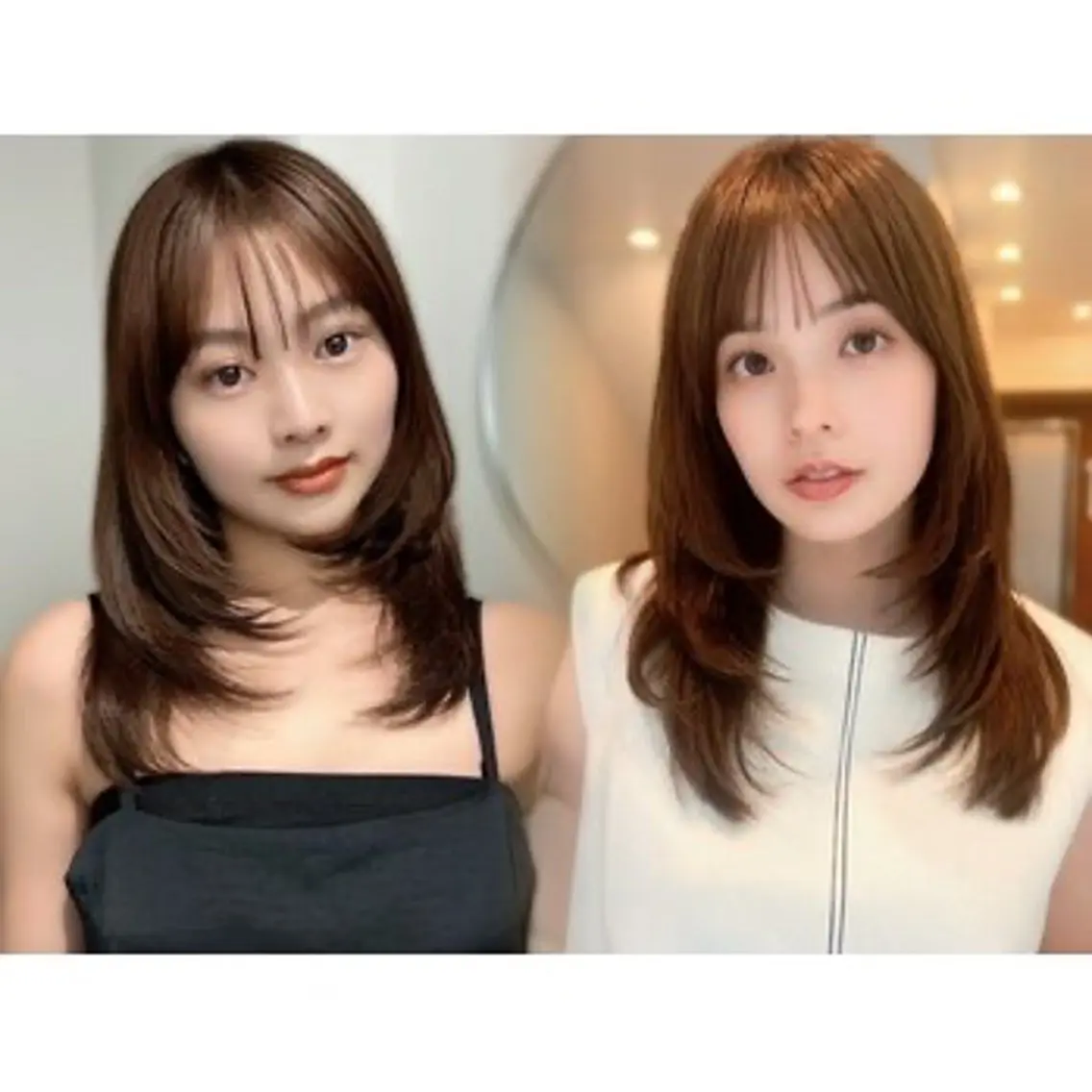 【平日限定】SNS動画撮影可能な方に限り・:*+.レイヤーカット(ミディアム〜ロングヘアのみ)➕トリートメントの写真
