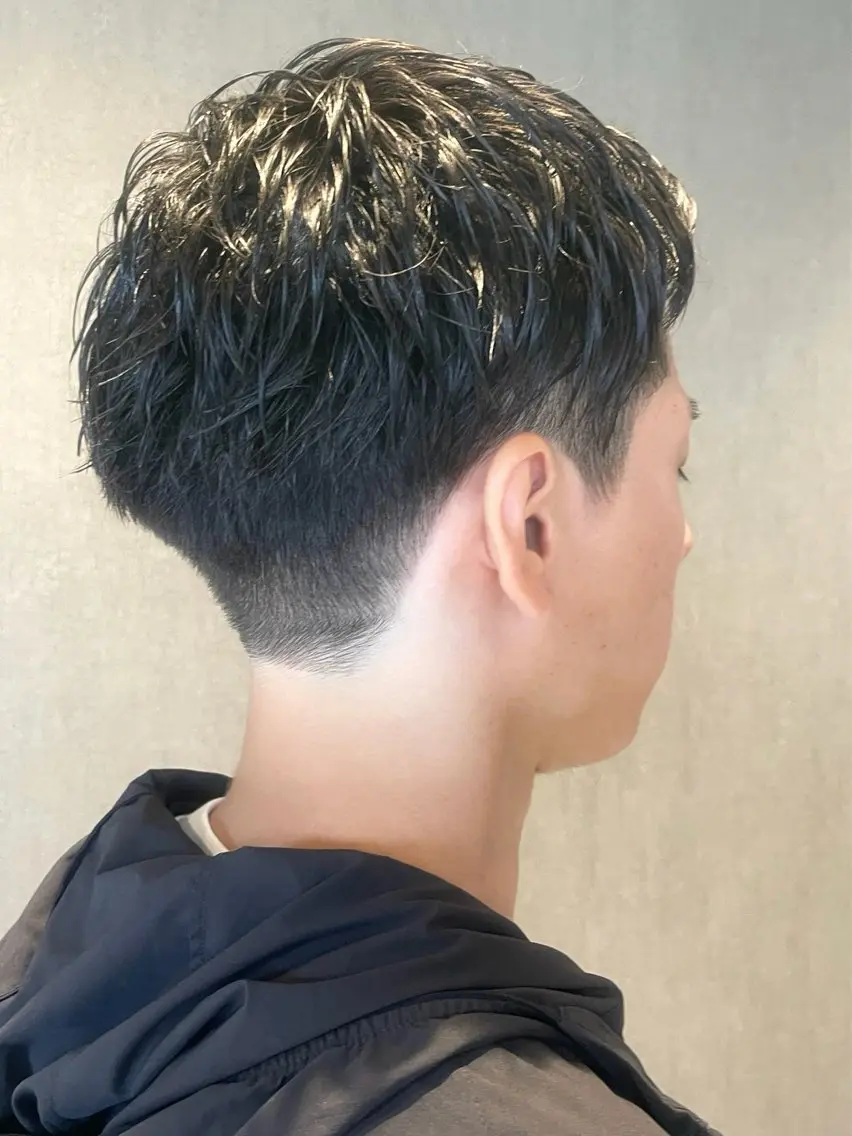 メンズ マッシュ 刈り上げ Li'a【リア】 ANNAのヘアスタイル