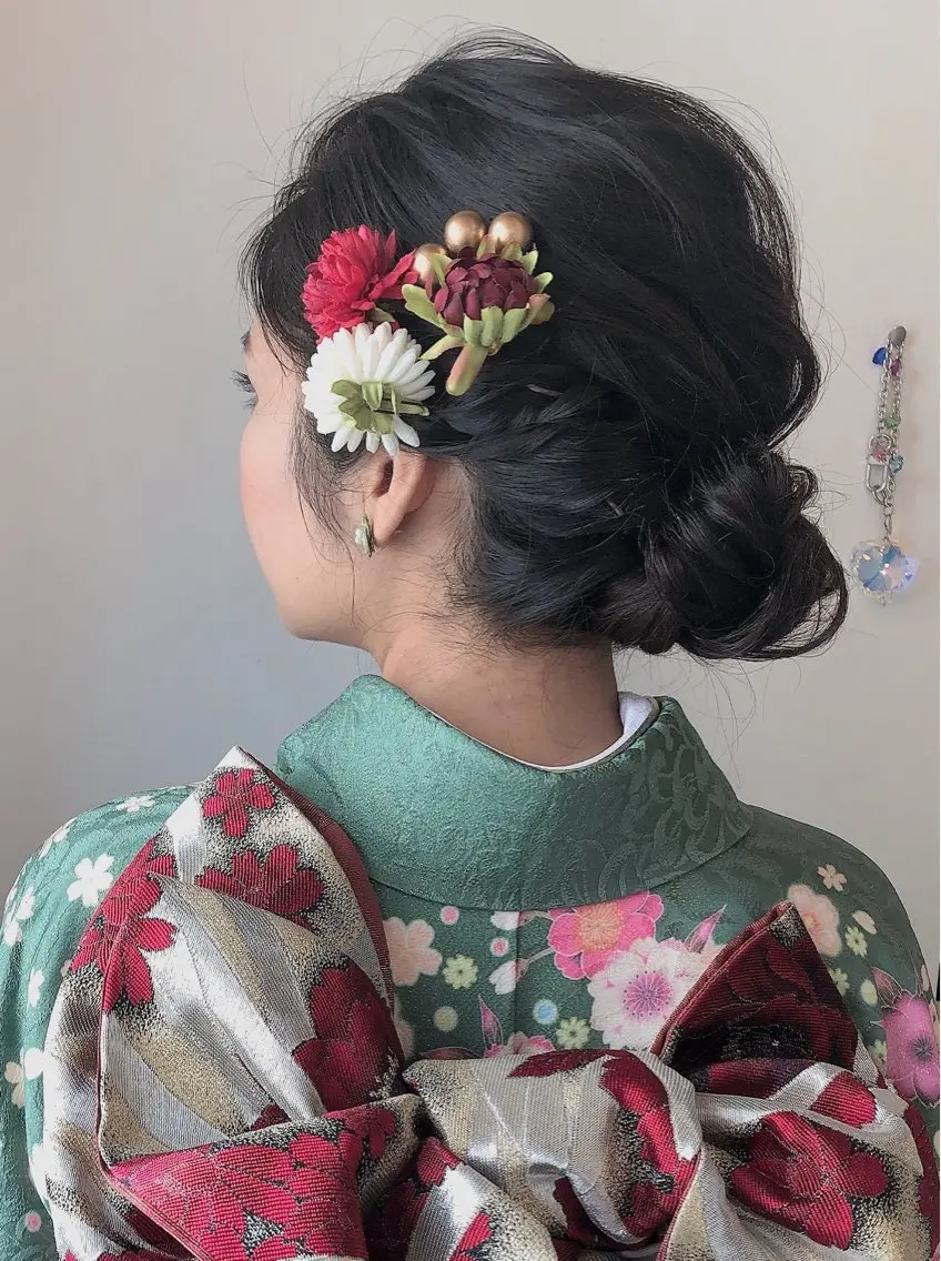 ヘアアレンジ ヘアセット着付け目黒 駅すぐ　松永香代子のその他イメージ