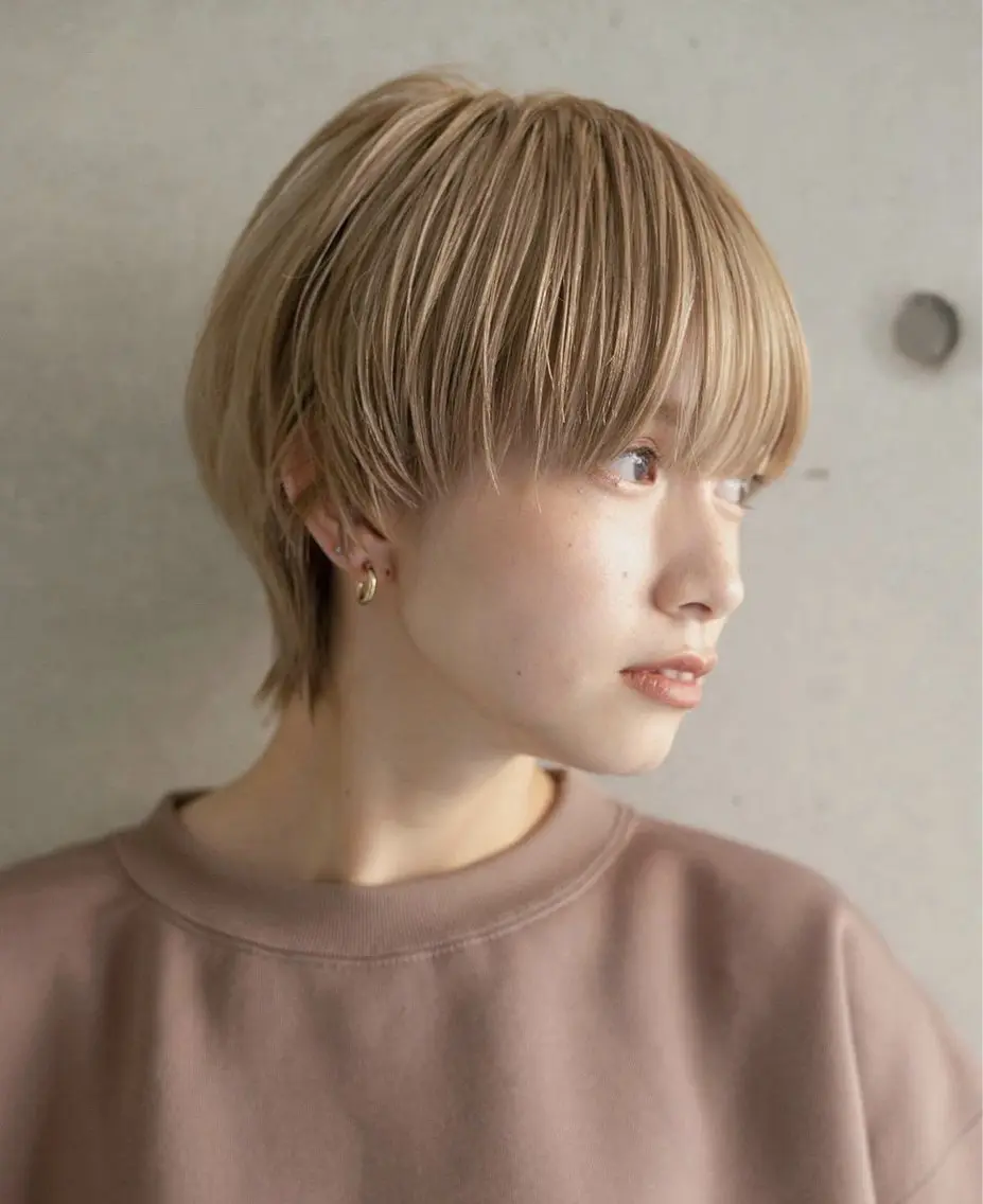 ショート ショートヘア HARUKI .のヘアスタイル