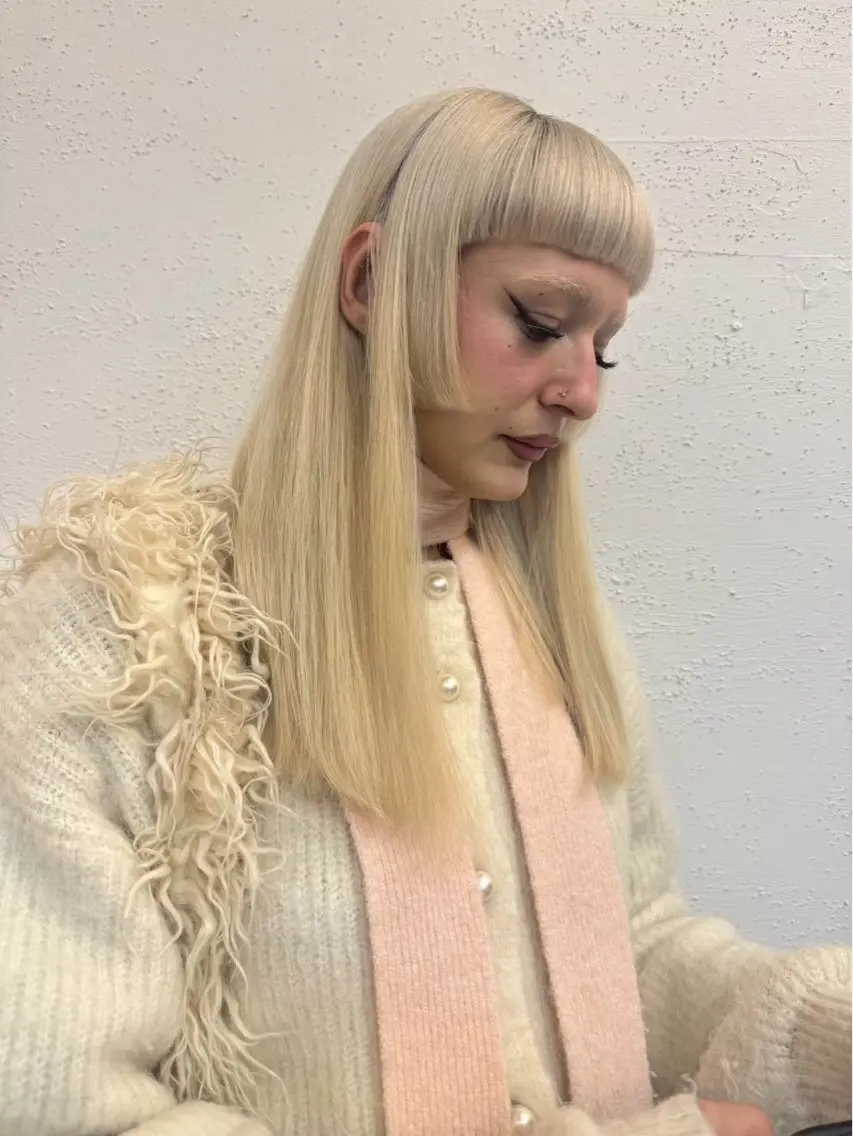 カラー 🩷透明感&艶 カラーRINKA🩷のヘアスタイル