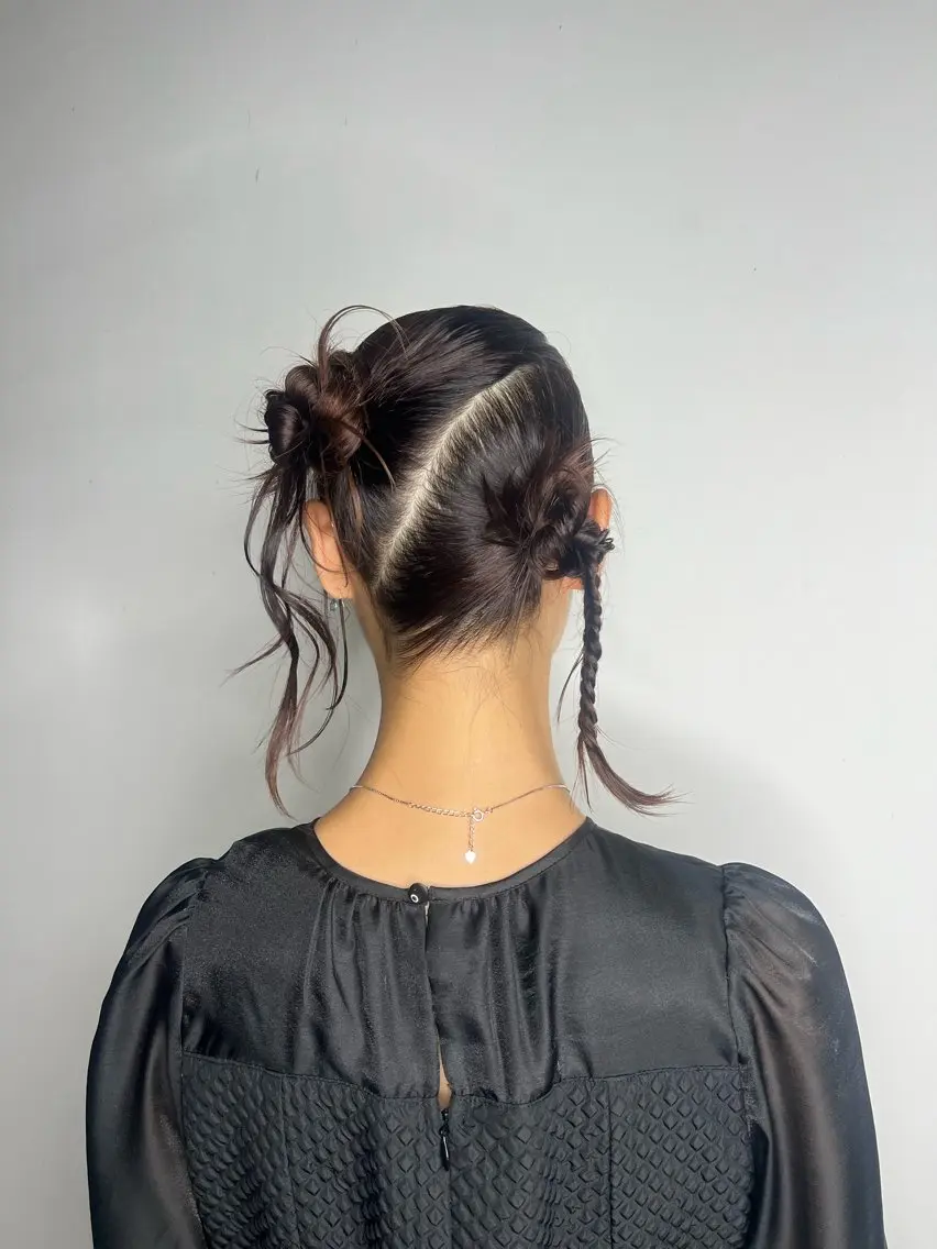 ヘアアレンジ ヘアセット KEYMAN MEGUMIのヘアスタイル