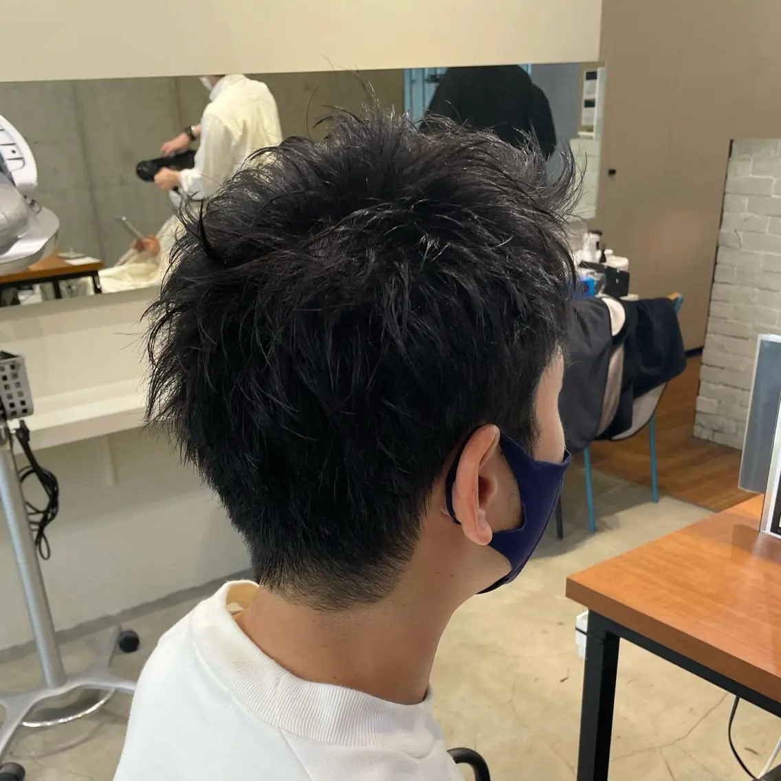 ショート メンズ 西大島美容師 渡部仁太のヘアスタイル