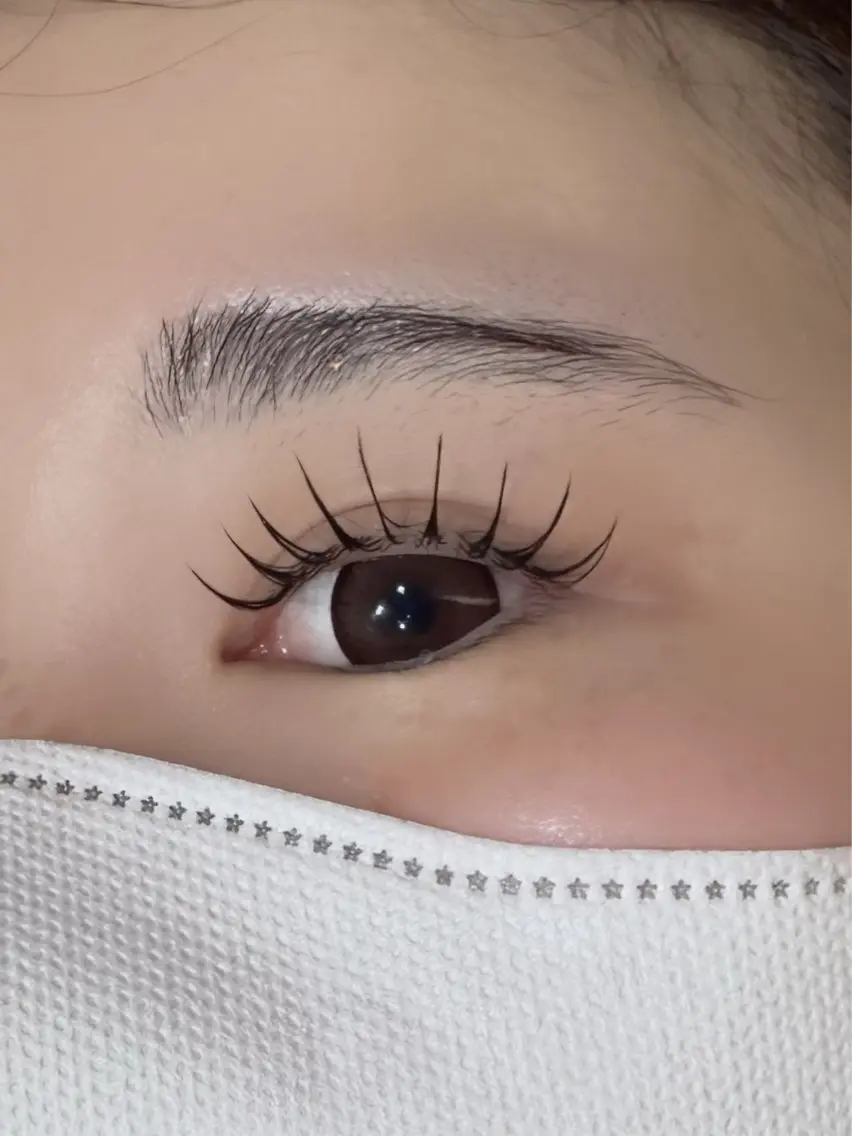 マツエク・マツパ フラットラッシュ Fua Kobayashiのマツエク・マツパデザイン