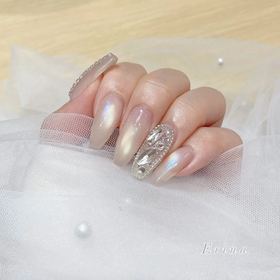 ネイル Erina🐱 フィルイン💅パラのネイルデザイン