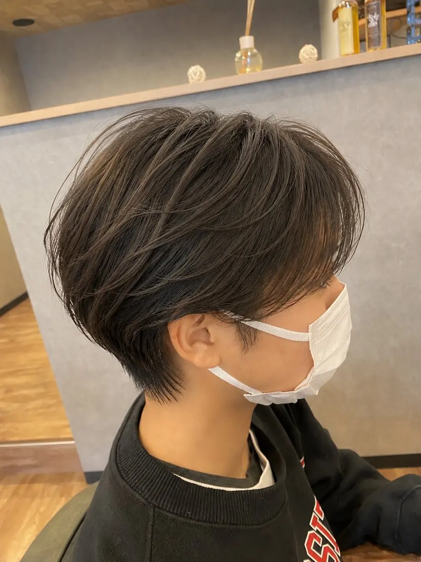 ショート メンズ カット ヘッドスパ 野呂 隼人のヘアスタイル