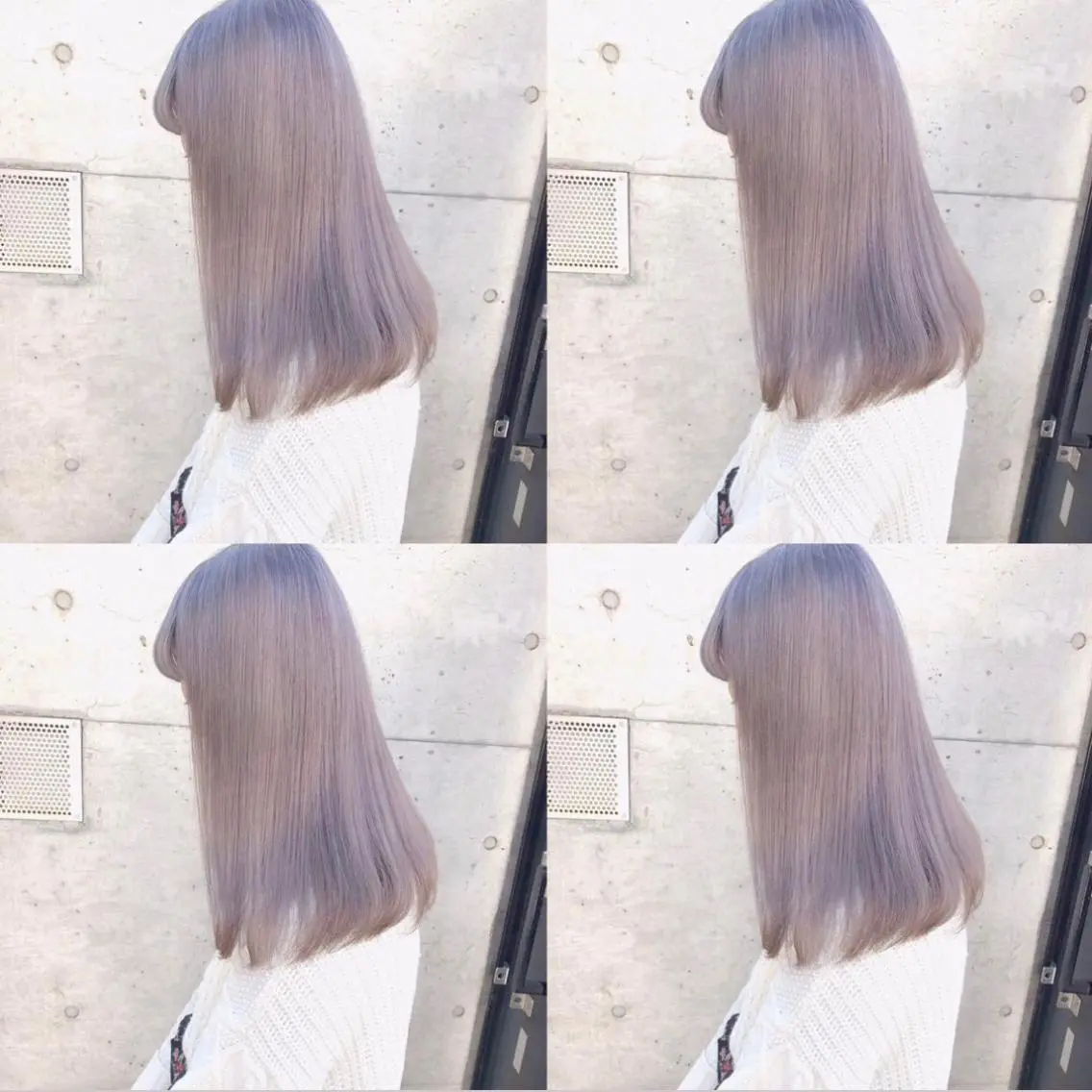 ロング カラー ヘアアレンジ アッシュ アッシュグレー ベージュカラー 黒髪 ブリーチ メンズスタイル ly本厚木のヘアスタイル