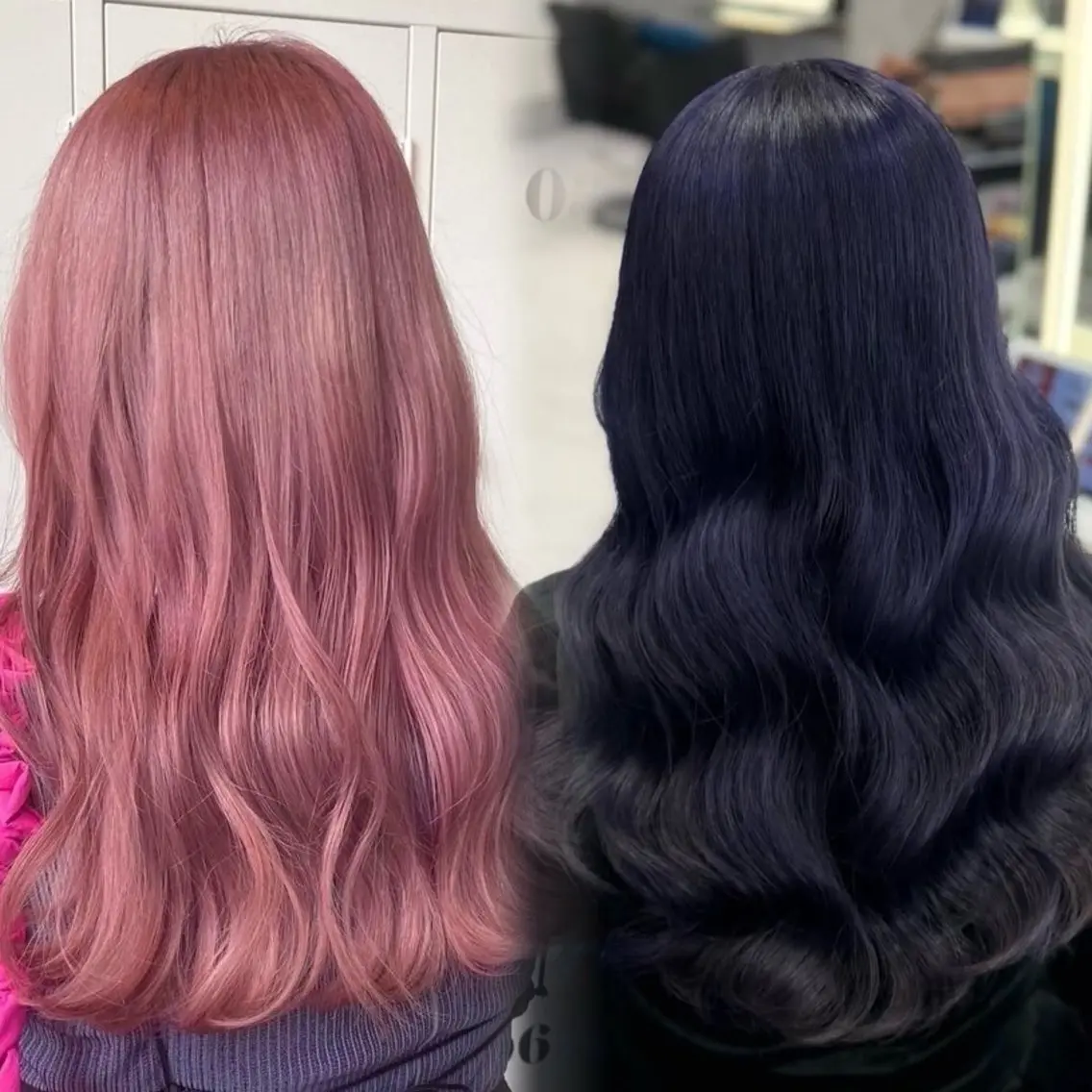 ロング カラー カット ヘアカラー トリートメント レン/カラー特化/ 透明感✖️艶感カラーのヘアスタイル
