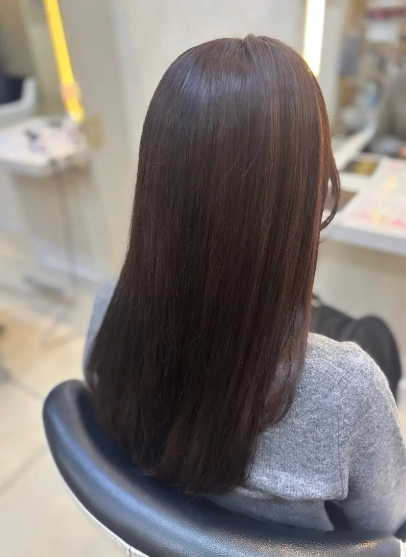 ロング ヘアカラー トリートメント 🍒 Rinoa🍒のヘアスタイル