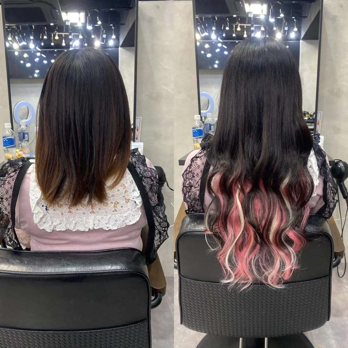 ロング カラー ヘアアレンジ FAAM Tsuneのヘアスタイル