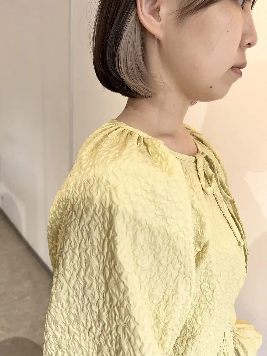 ショート ボブ 髪質改善 韓国風ヘア レイヤーカット ショートヘア suii..hair designのヘアスタイル