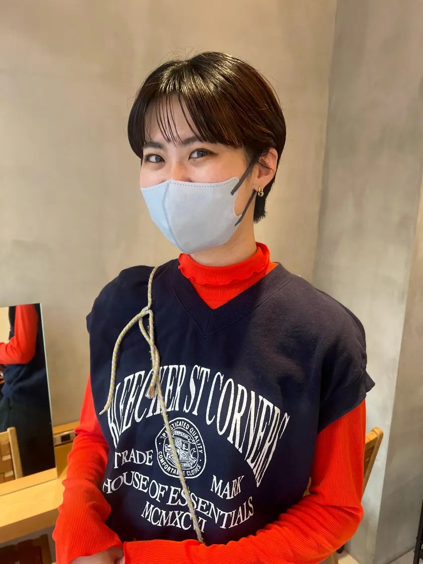 ショート 三浦 れいやのヘアスタイル