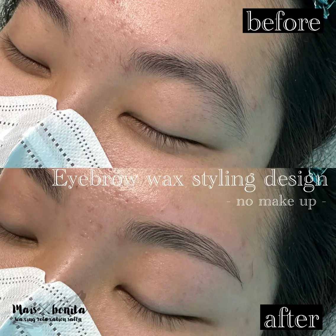 アイブロウ 眉毛ワックス脱毛 ワックス脱毛 その他(アイブロウ) maisbonita waxingのエステ・リラクイメージ
