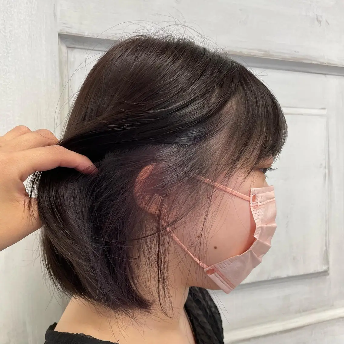 《人気No.2　プラチナムカラー》カラーの色持ちを良く✨️の写真