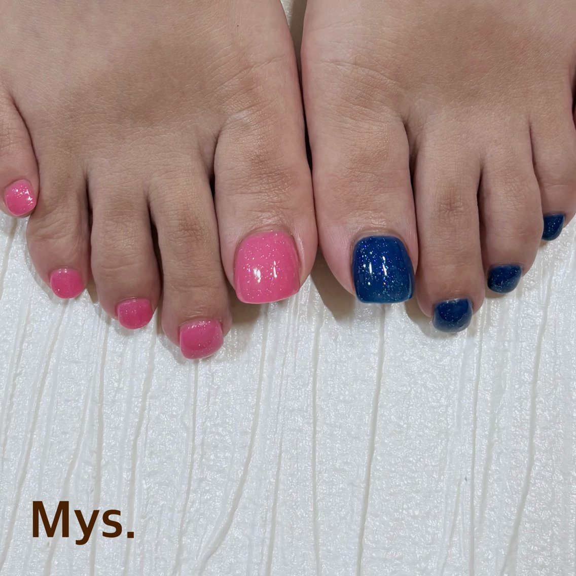 ネイル フットネイル Mys. 三上紗紀のネイルデザイン