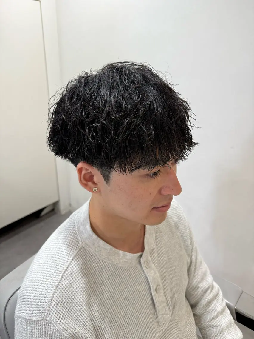 ⭐️メンズカット＋シャドウパーマ⭐️の写真