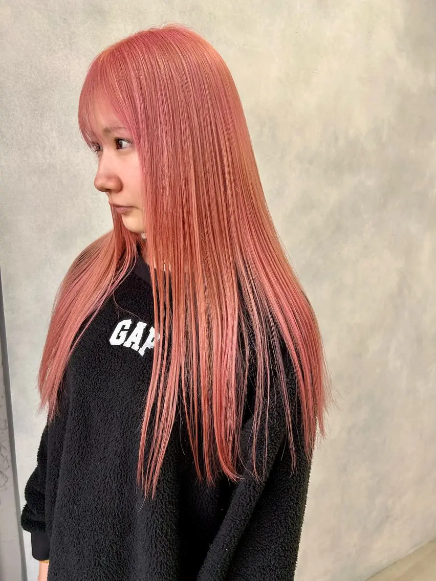 セミロング カラー カット ヘアカラー トリートメント メンズ多数⚡ブリーチ 特化💚Acchonのヘアスタイル