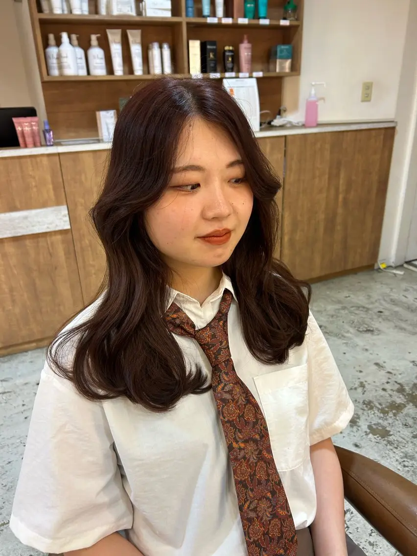 ロング レイヤー✨パーマ 🌙 nanacoのヘアスタイル