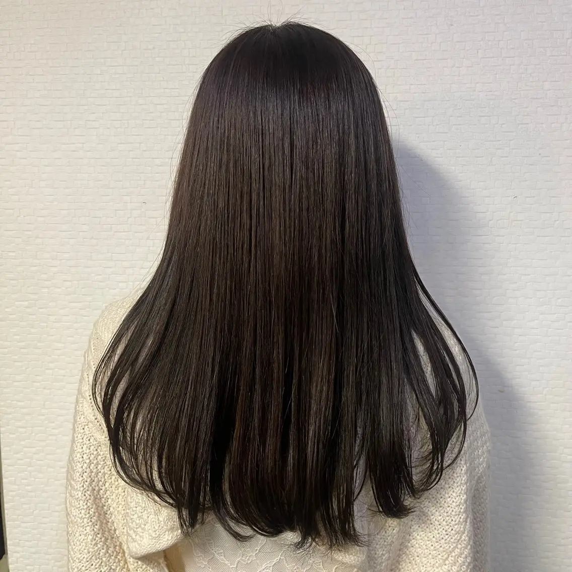 ロング カラー シノザキ キナのヘアスタイル