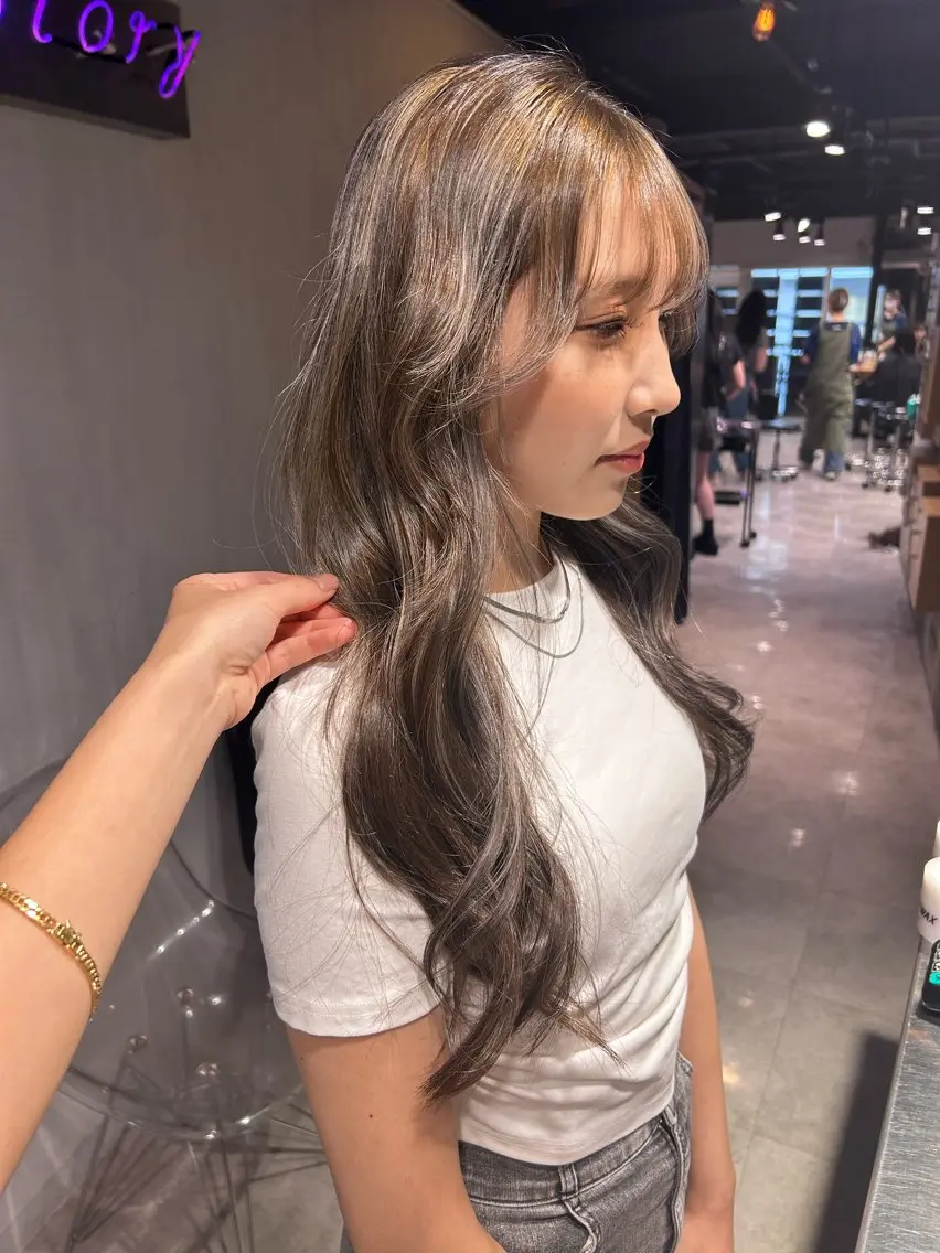 ロング カット ヘアカラー トリートメント ヘッドスパ レイヤーStyle 🪽菜々実のヘアスタイル