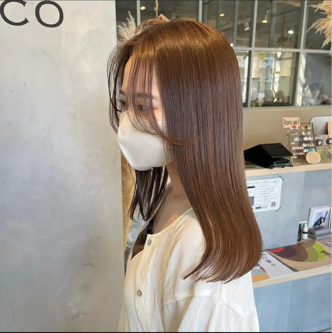 ロング カット ヘアカラー MAI ROCCO3rdのヘアスタイル