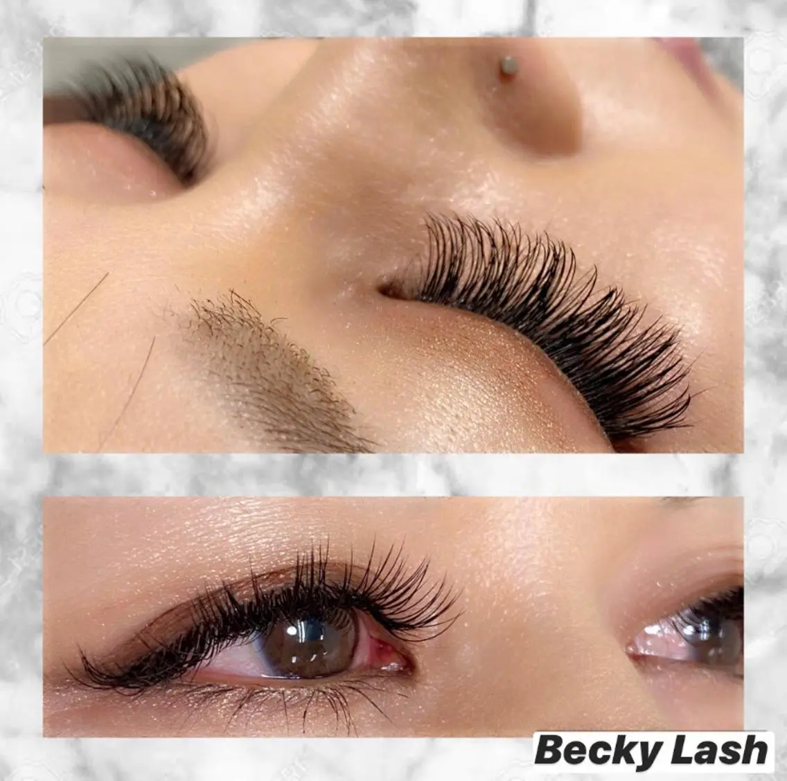 マツエク・マツパ 付け放題 Cカール セーブル 太田 BeckyLashのマツエク・マツパデザイン