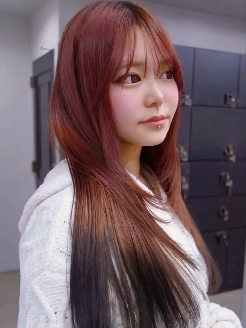 カラー レイヤーカット sauのヘアスタイル