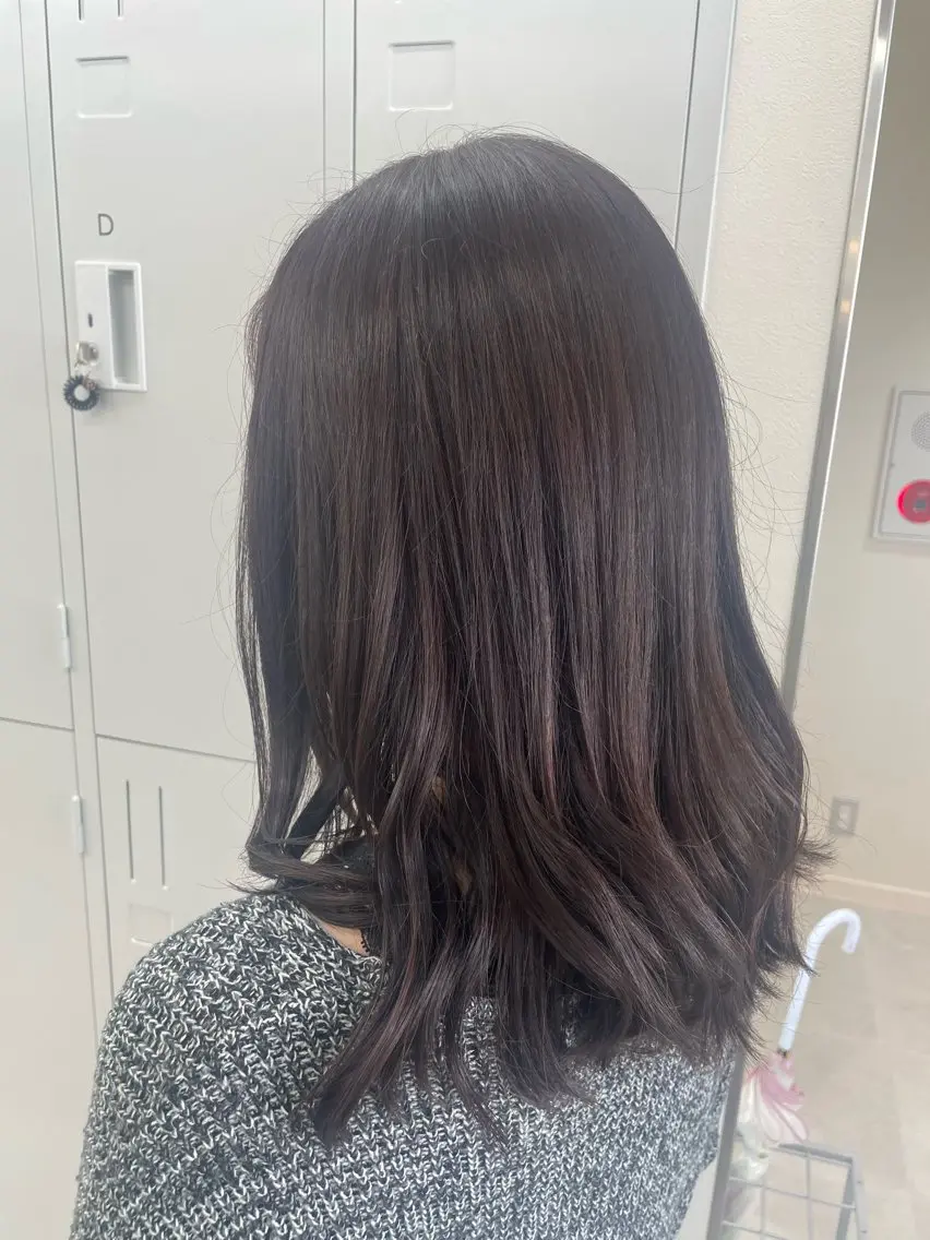 カラー ヘアカラー トリートメント NaVIユウジ 透明感カラーのヘアスタイル