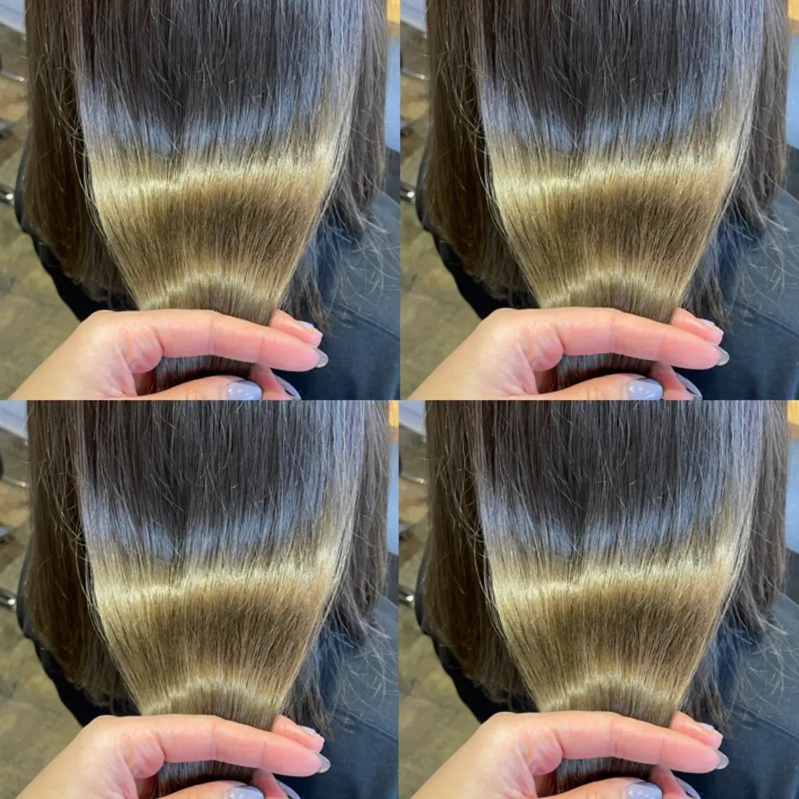 ミディアム カラー ヘアカラー トリートメント Minami. 🩵 再現性特化ヘアのヘアスタイル