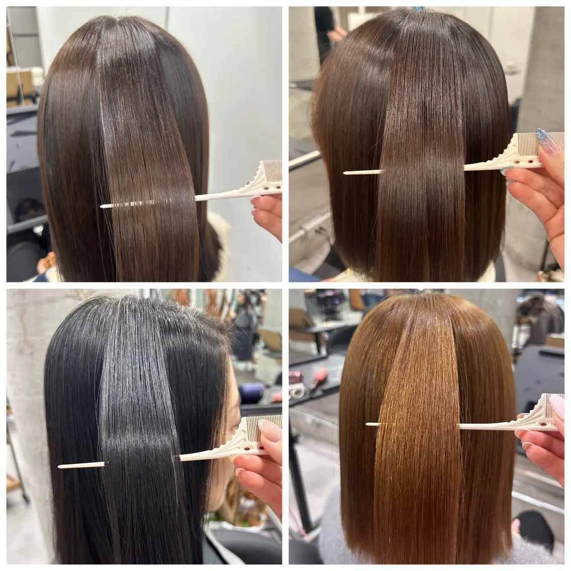 カット ヘアカラー 縮毛矯正 Aoba 🫧艶ハイトーン🫧のヘアスタイル