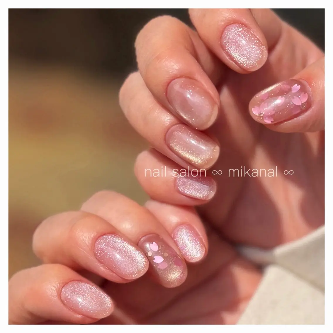 ネイル ハンドネイル nailsalon ∞ ﾐｶﾅﾙ ∞のネイルデザイン